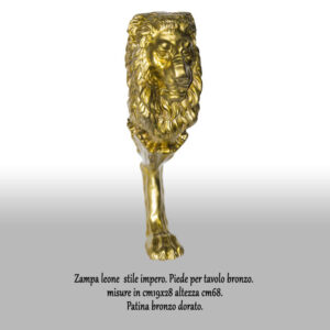 zampa-leone-stile-impero-piede-per-tavolo